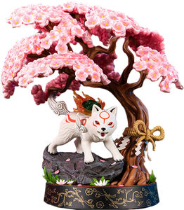 First 4 Figures – Okamiden Chibiterasu – Statue PVC 21 Cm – Édition Limitée