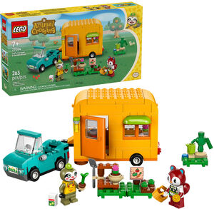 LEGO® Animal Crossing™ Leif's Caravan & Garden Shop 77054 