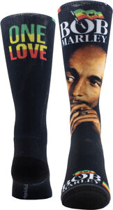Perri's - Bob Marley - Legend Dye Sublimation - Crew Socks 