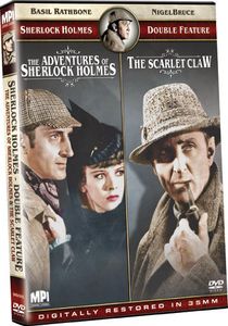 The Adventures of Sherlock Holmes /  The Scarlet Claw , Basil Rathbone