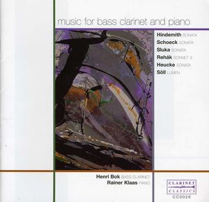 Music for Bass Clarinet & Piano , Henri Bok