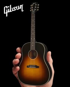 Axe Heaven Slash Gibson J-45 Ltd Edition November Burst Gibson J-45 Mini Acoustic Guitar Replica Collectible GG-632