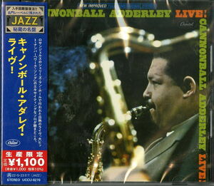Cannonball Adderley - Live! (Japanese Reissue) [Import] , Cannonball Adderley
