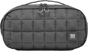 Switch 2 Accessory: Case - HORI Puff Pouch Carrying Pouch - Black: Officially Licensed by Nintendo