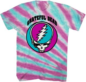 Grateful Dead - Steal Your Face Tie-Dye T-Shirt - XL Tie-Dye 21GFD121A4