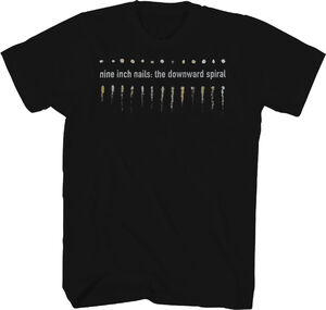 Nine Inch Nails - The Downward Spiral T-Shirt - Medium Black 20925003A2