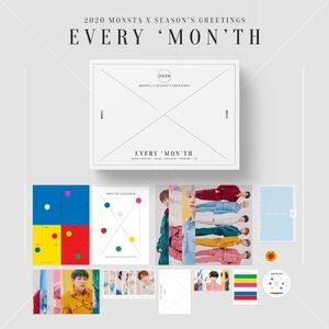 Season's Greetings 2020 (incl. Desk Calendar, A4 Post Set, A6 Ring Diary, Sticker, Note, Magnet, Polaroid Photocard Set, Photocard Set, Postcard Calendar & Stand + 2020 Greetings Card) [Import]