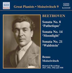 Beethoven: Piano Sonatas Nos. 8 14 & 21 , Beethoven