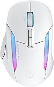 PC Accessory:  Mouse - Turtle Beach Kone II Air Wireless Ergonomic RGB Gaming Mouse - White 