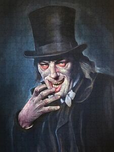 Trick or Treat Studios - Chaney Entertainment - London After Midnight 500 Piece Puzzle , Lon Chaney