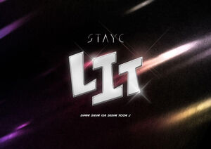 Lit - Version B - incl. 32pg Photobook, Lit Original Pass + Trading Card (B) [Import] , STAYC