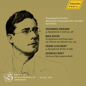 Bizet, Reger & Schubert: Edition Staatskapelle Dresden, Vol. 49 - Karl Bohm , Herbert Blomstedt