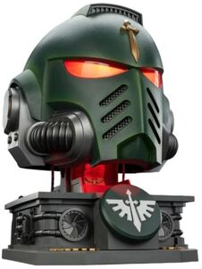 JOYTOY - Warhammer 40K - Dark Angels: MKX Helmet & Display Stand 