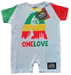 Daphyl's - Bob Marley - One Love - Romper 12-18 mos. BMOLR 