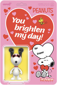 Super7 - Peanuts - ReAction Figures - Snoopy (Heart Eyes)
