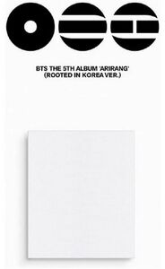 BTS The 5th Album 'ARIRANG' (Rooted in Korea Ver.)