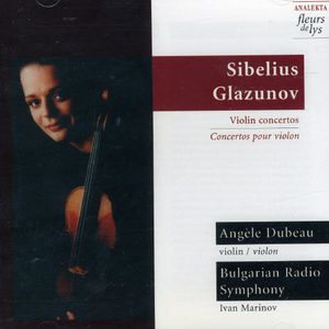 Plays Sibelius/ Glazunov , Angele Dubeau