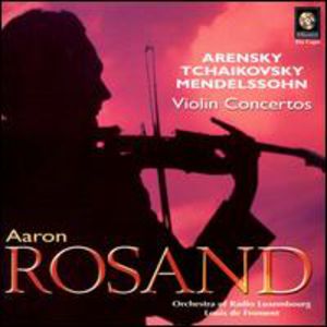 Plays Arensky/ Tchaikovsky/ Mend , Aaron Rosand
