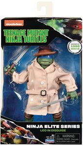Playmates - Teenage Mutant Ninja Turtles - Ninja Elite - Leonardo In Disguise Action Figure