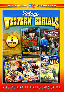 Vintage Western Serials (The Miracle Rider/ The Mystery Mountain/ Phantom of The West/ Fighting With Kit Carson/ Flaming Frontiers) , Johnny Mack Brown