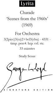 Lloyd: Charade - Study Score