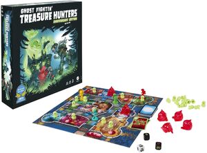 Mattel Games - Ghost Fightin' Treasure Hunters, Anniversary Edition Board Game 