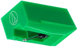 Audio Technica ATN95E Elliptical Stylus (Replacement Stylus for Phono Cartridge AT95E) (Green)