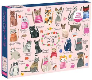 Cool Cats A-Z 1000 Piece Puzzle