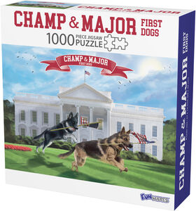 FUNWARES CHAMP & MAJOR, FIRST DOGS PUZZLE