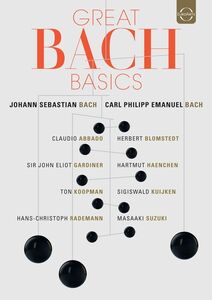 GREAT BACH BASICS - Johann Sebastian & Carl Philipp Emanuel Bach - 12 DVD BOX