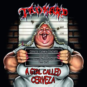 A Girl Called Cerveza - White/ black/ red