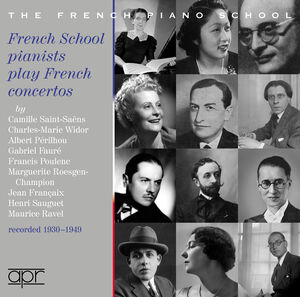 French School pianists play French concertos , Kazuko Kusama