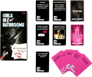 Mattel Games - Girls In Bar Bathrooms Adult Party Game 