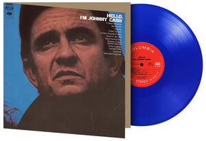 Hello I'm Johnny Cash - Limited Gatefold 180-Gram Blue Colored Vinyl [Import] , Johnny Cash