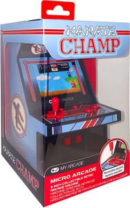 My Arcade - DGUNL-3204 Karate Champ Micro Player Retro Arcade Machine - 6 Inch 