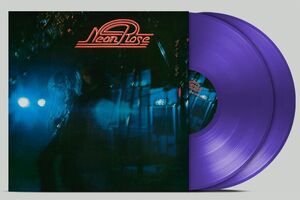 A dream of Glory & Pride - Purple , Neon Rose