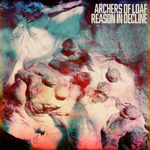 Reason In Decline - White Red & Purple Swirl , Archers of Loaf