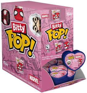 Funko Bitty POP! Singles: Spider-Man Valentines (One Random Bitty POP! Per Purchase) 