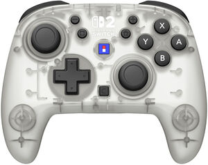 Switch  2 Accessory: HORI-Wireless HORIPAD Turbo (Frost) for Nintendo Switch 2 