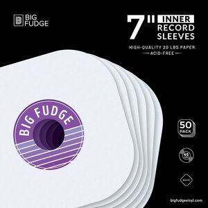BIG FUDGE BFIS7X50US 7IN RND CRN INSLV 50 PACK WHT