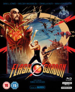 Flash Gordon (40th Anniversary Collector's Edition) (Region Free UHD with Blu-ray, Comic Book, CD & Poster) [Import]