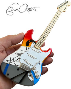 Axe Heaven Eric Clapton Crash 1 "Over The Rainbow" Mini Guitar Replica Collectible EC-020