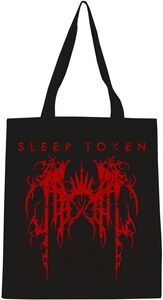 Rocksax - Sleep Token - Grunge Logo - Eco-Friendly Tote/Double Handle Bag (Black)
