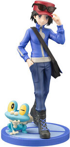 Kotobukiya - Pokemon - ARTFX-J - Calem with Froakie Vinyl Figure 