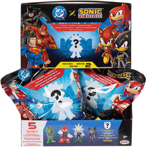 Jakks Pacific - DC x Sonic the Hedgehog - 2.5" Figure Wave 2 Blind pack PDQ 