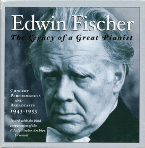 Concert Performances & Broadca , Edwin Fischer