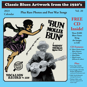 CLASSIC BLUES ARTWORK FROM THE 1920S CALENDAR (2023) (various artists)