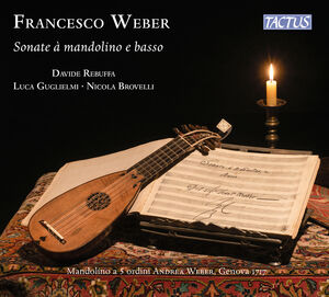 Weber: Sonate a mandolino e basso , Davide Rebuffa