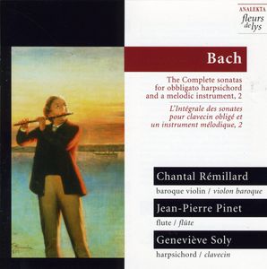 Complete Sonatas for Obbligato Harpsichord & a Mel , J.S. Bach