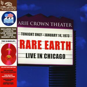 Live In Chicago - Red Translucent , Rare Earth
